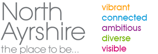 North Ayrshire place to be logo